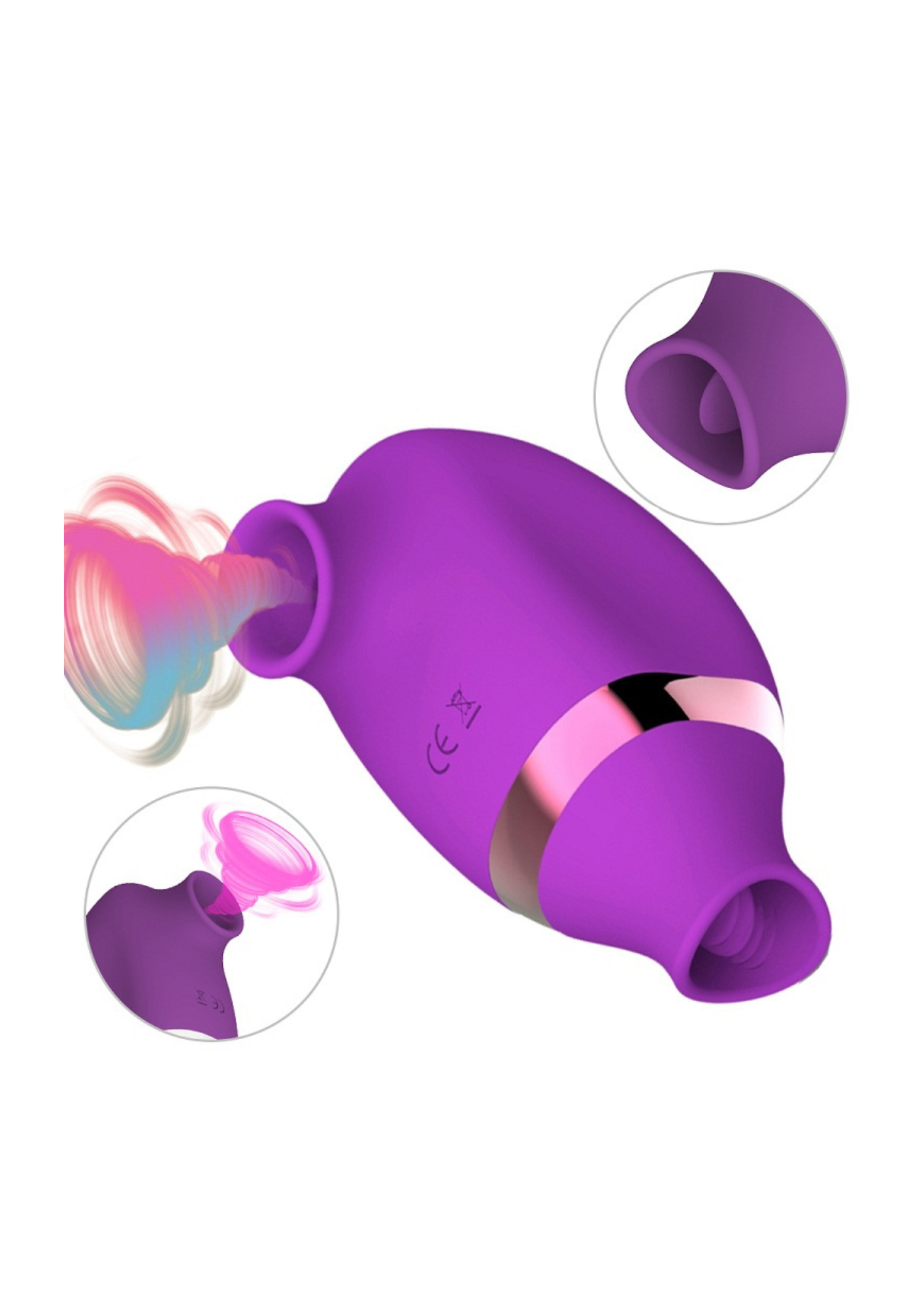 Stimulateur clitoridien double 0061