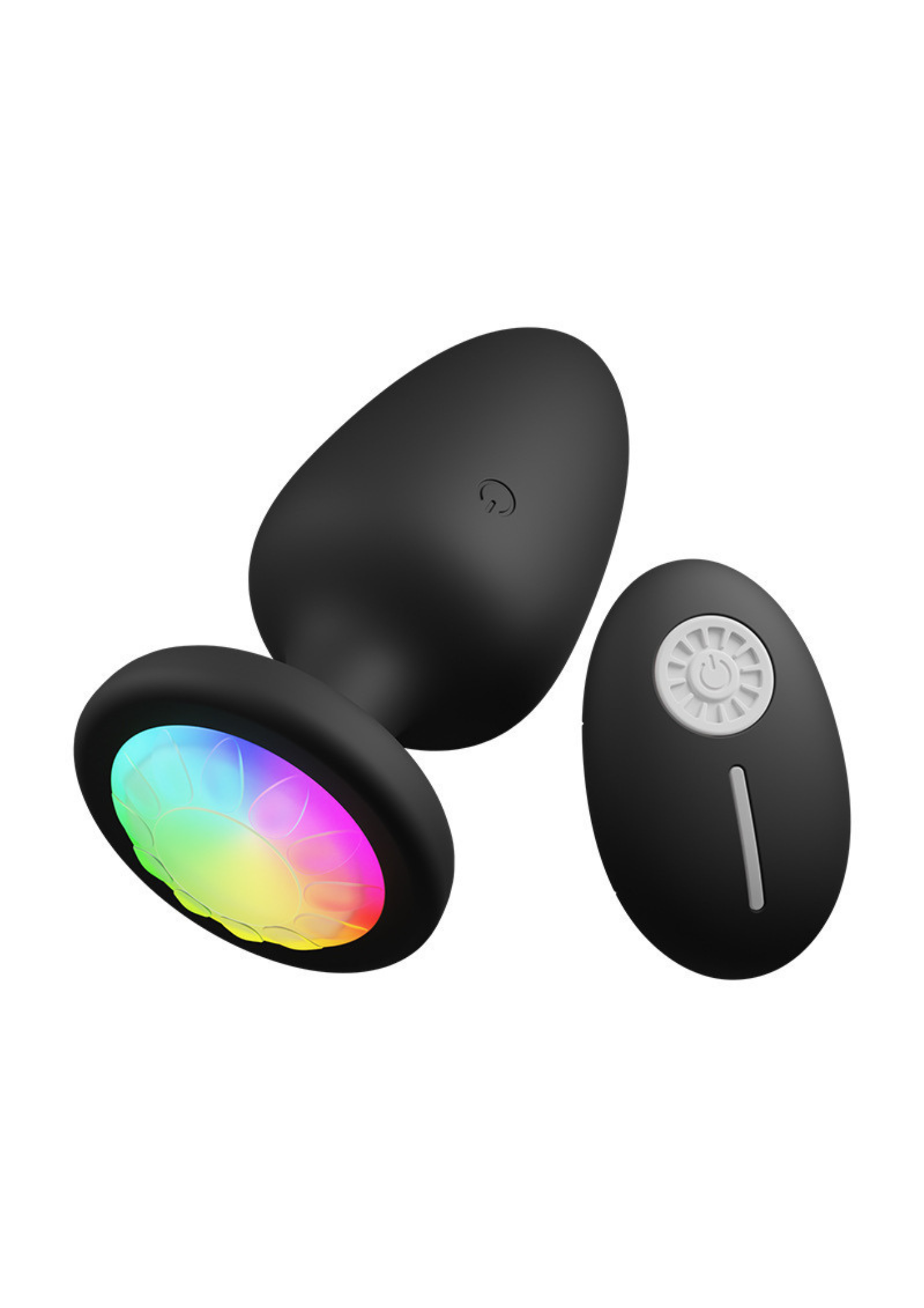Plug vibrant lumineux télécommandé 0303