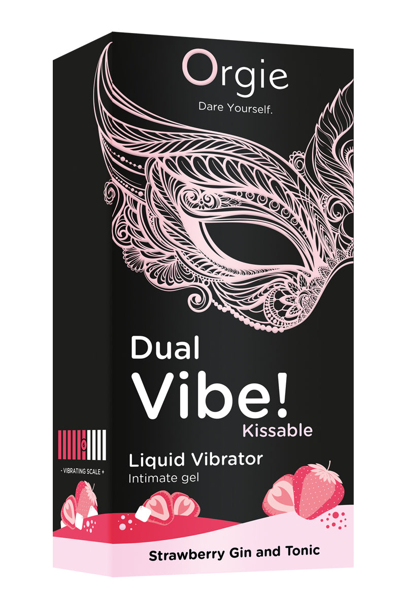 Gel intime d'excitation / stimulant embrassable 0184
