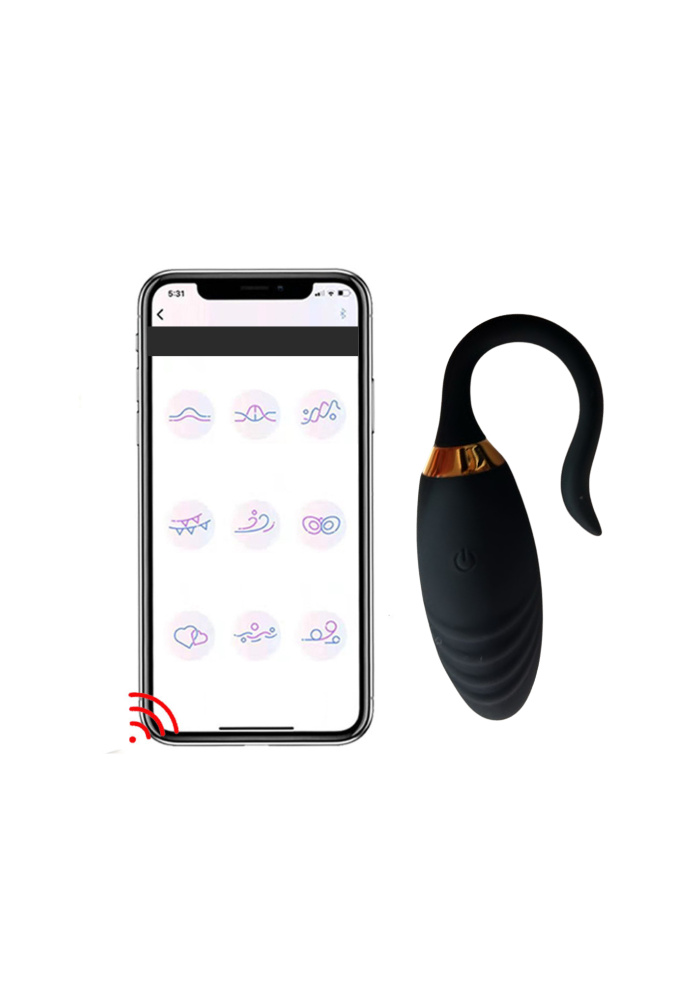 Oeuf vibrant avec application 0003