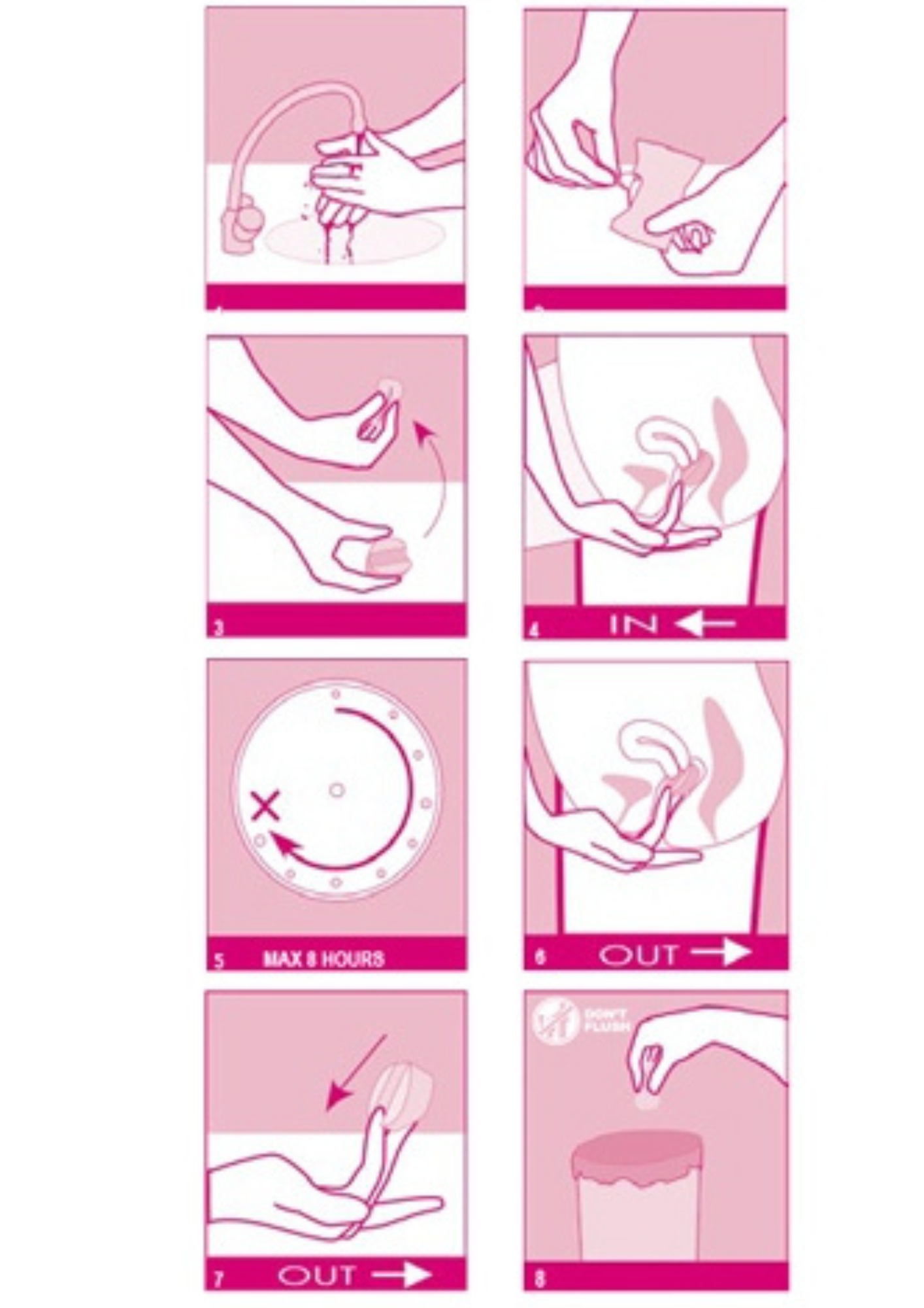 Tampon sans ficèle pour rapport sexuel 0181
