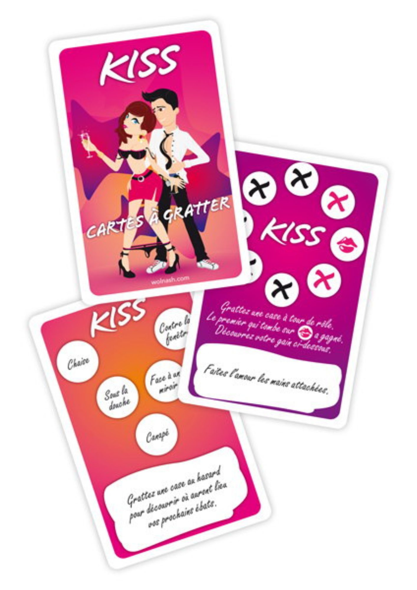 Lot 6 cartes à gratter 0403