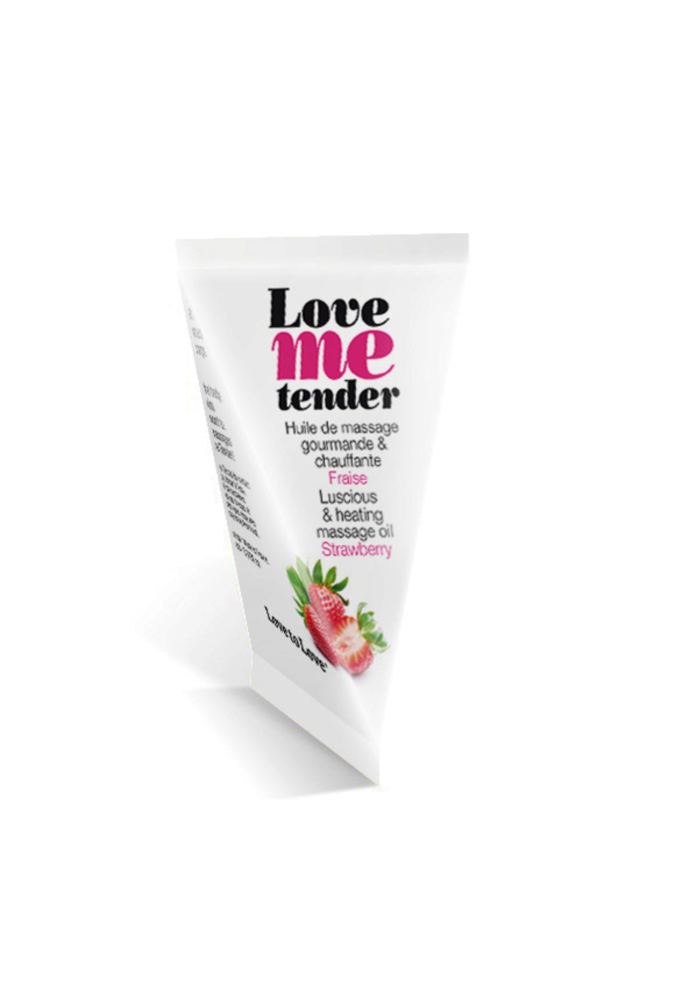 Huile de massage gourmand et chauffant fraise 0108